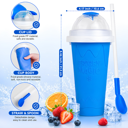 🔥 Magic Slushy Maker Cup ✨ Turn Any Drink Into A Slushie In Minutes