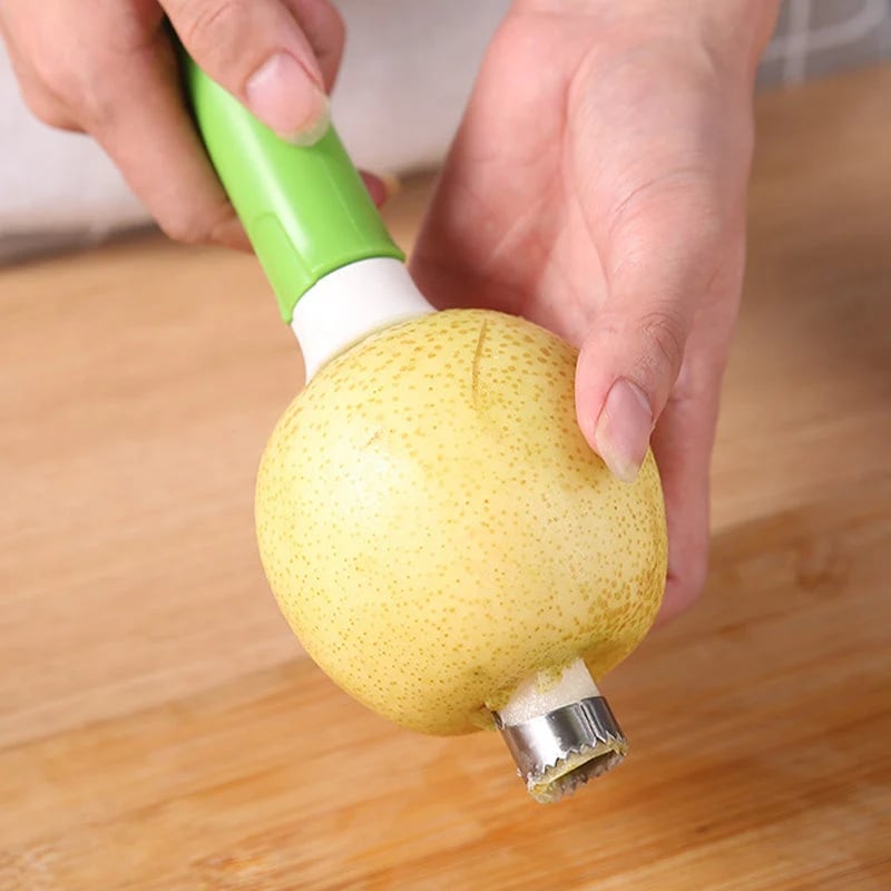 🥳2026 HOT SALE🥳💞50K+ SOLD!🔪🛒! The 2-in-1 Kitchen Hero: Core & Peel with a Twist. Stainless Steel Fruit Tool! 🍎⏱️
