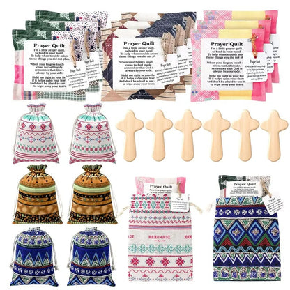 🎁Easter Prayer Gift Pocket Prayer Quilt Set✝️