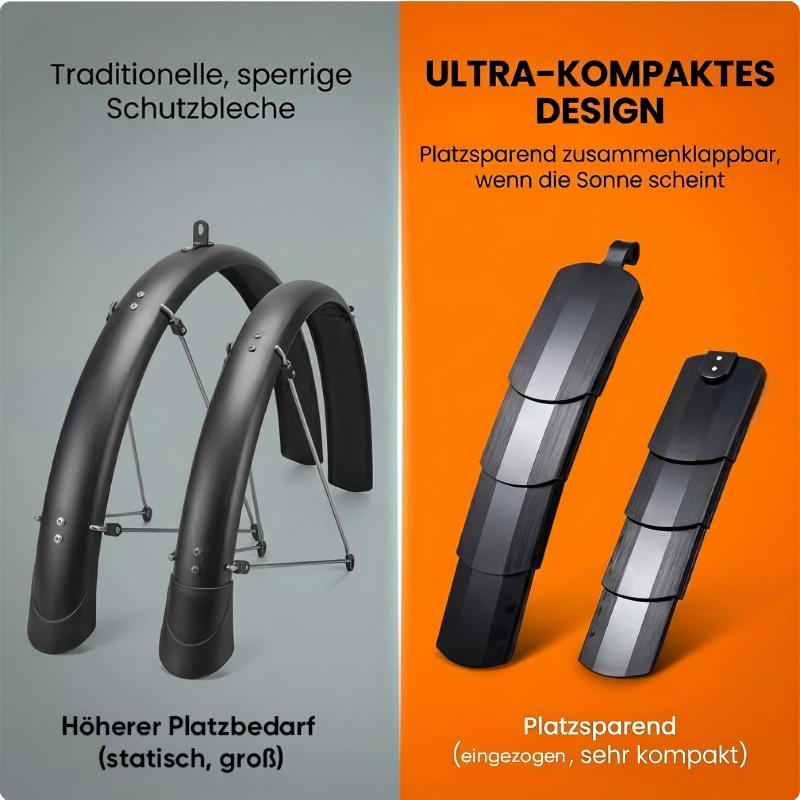 Verstellbares Teleskop-Schutzblech-Set