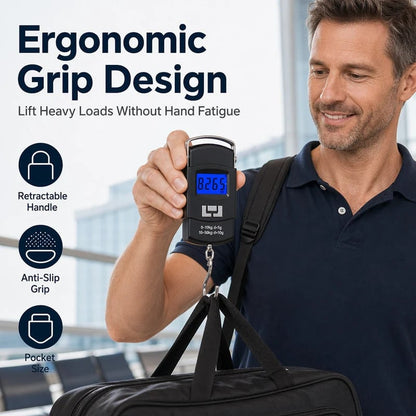 💥 🔥Mini Portable Digital Luggage Scale