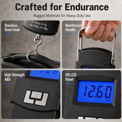 💥 🔥Mini Portable Digital Luggage Scale