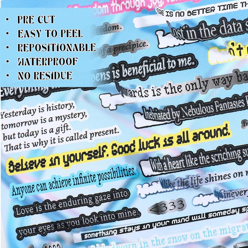 ✨ Retro & Future Sticker Book - Cyberpunk Neon × Dreamcore Fantasy 🌌💖