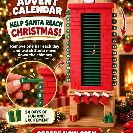 Santa Chimney Advent Calendar