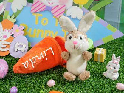 ⚡️FLASH SALE 49% OFF - 🥕Custom Easter Plush Rabbit Keychain