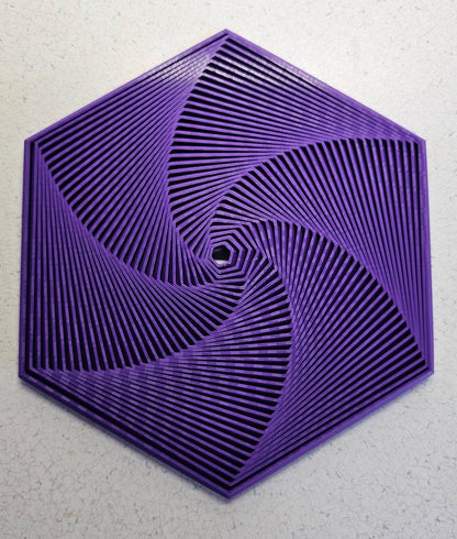 🔥Last Day 50% OFF⚡3D-Printed Fractal Fidget Hexagon