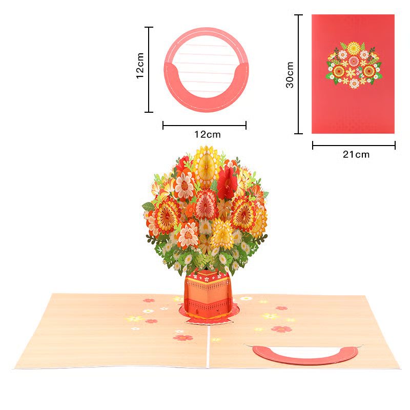🌼💌Forever Bloom 3D Flower Card, A Gift That Never Fades