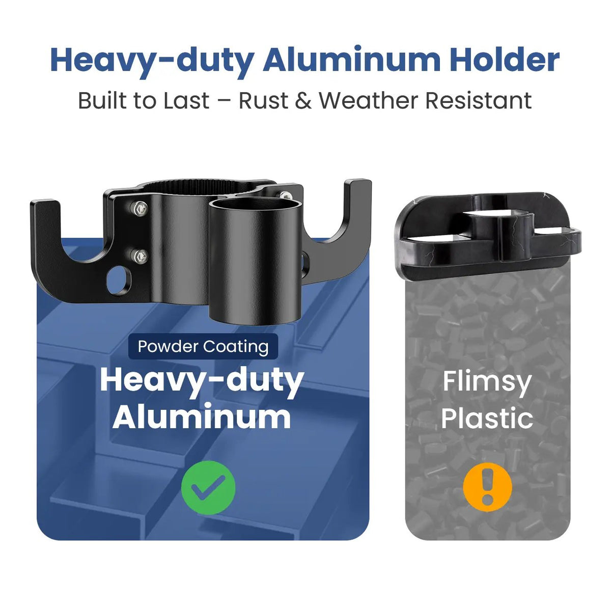 🚗Aluminum RV Towing Chain Organizer & 7-Way Plug Holder