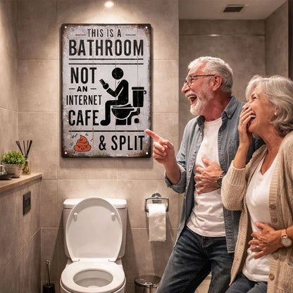 🔥Last Day 50% OFF - 🚽 This Is a Bathroom, Not an Internet Café