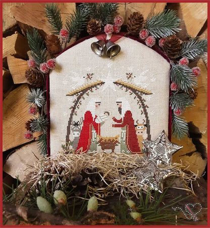 🔥LAST DAY Sale 49% OFF🎄 "Christmas Nativity" Counted Cross Stitch DIY Embroidery Kit