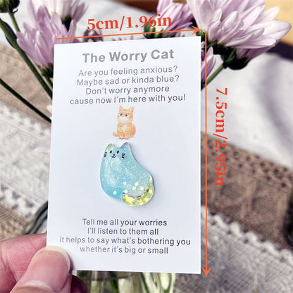 🔥LAST DAY SALE 57% OFF💟A Hug From My Heart For You (The Worry Cat)