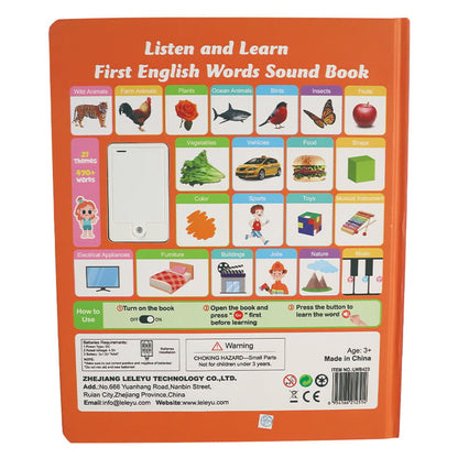 🔥Last Day 49% OFF - 📚🧒First English Words Sound Book