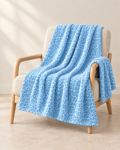 The Fleece Leopard Throw