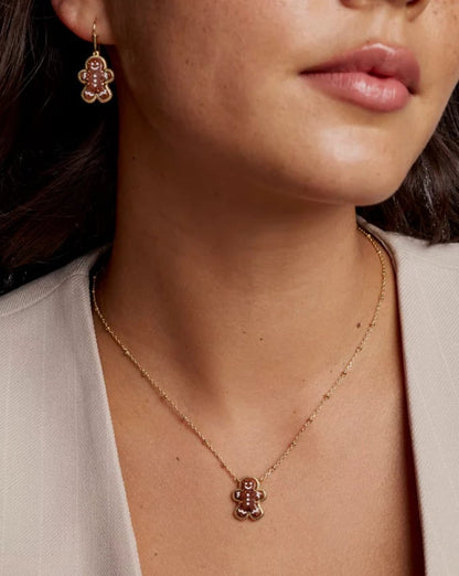 🔥Last Day 50% OFF - 🎄🎁Gold Christmas Short Pendant Necklace