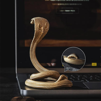 🔥Golden cobra cell phone holder