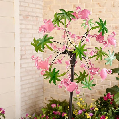 🌸🌬️🎡 Solar-Powered Wind Spinner for Garden