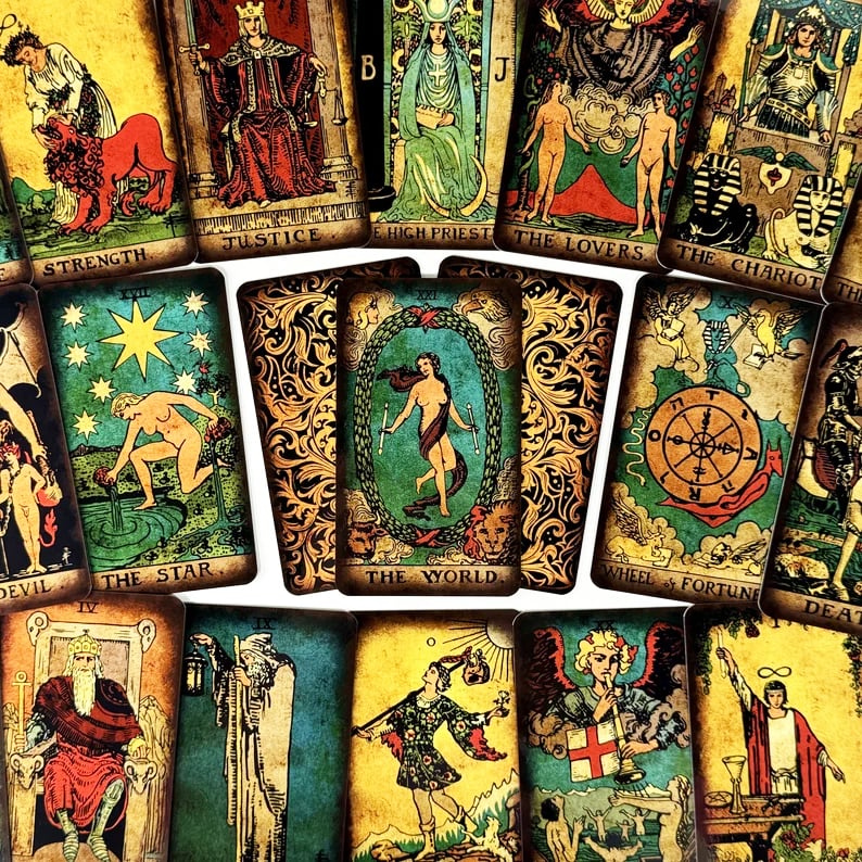 🔥Last 4 hours Sale: Save 50% -Borderless Tarot Reading Deck