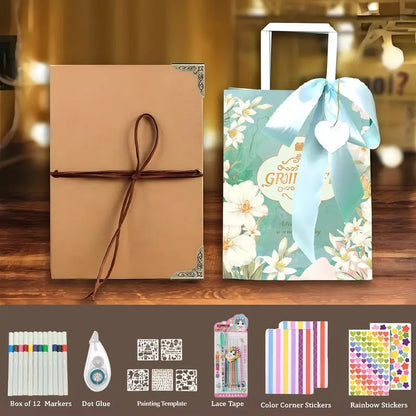 🌷The Memory Keeper: Mother's Day Edition 99+ Inch Accordion Scrapbook Album📚