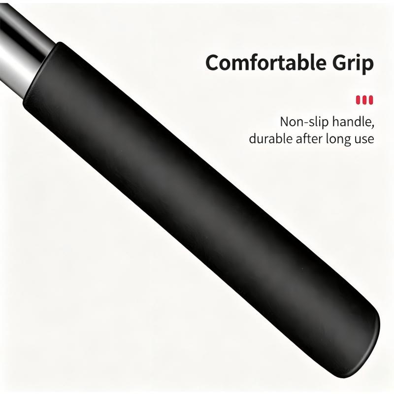 Multipurpose Telescopic Car Snow Scraper with Squeegee for Windshield and Side Mirror