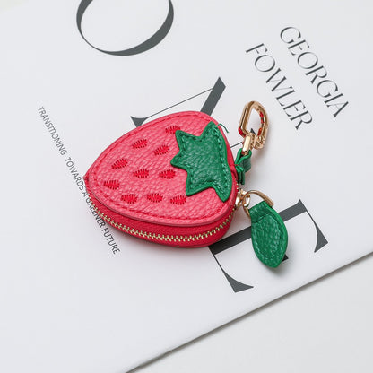 🔥Last Day 49% OFF - 🍊Cute Fruit Coin Purse Bag Charm Airtag Accessories