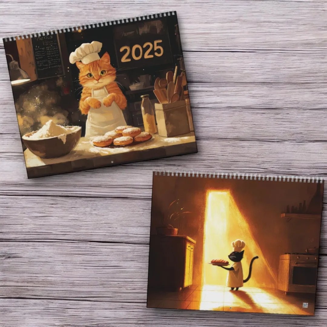 🔥LAST DAY SALE 50% OFF📅Cooking Cats Calendar 2026🐱