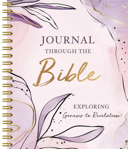 ✝️ 📔 Journal Through the Bible, Spiral-Bound, with Tear-Out Memorization Cards: Explore Genesis to Revelation 🙏