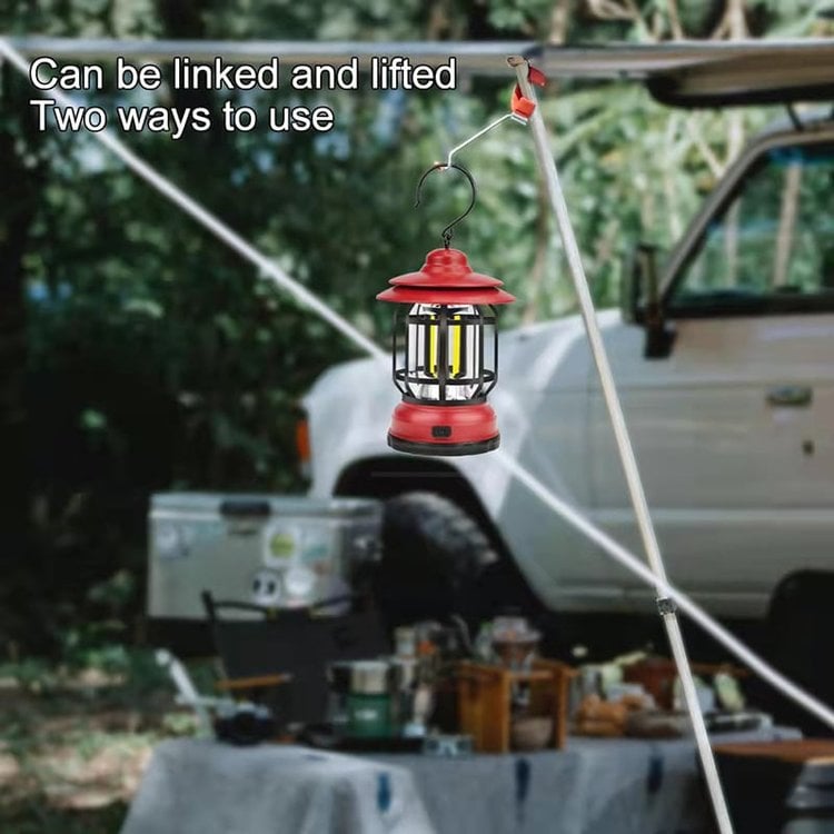 🔥Last Day 49% OFF🔥Portable Retro Camping Lamp🎉