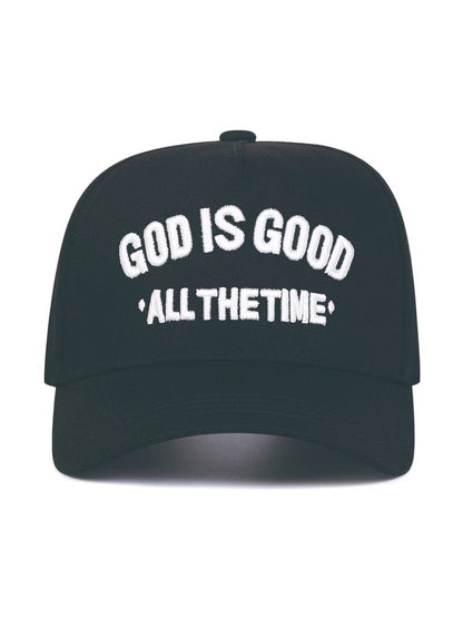 ✝️GOD IS GOOD ALL THE TIME Embroidered Trucker Hat