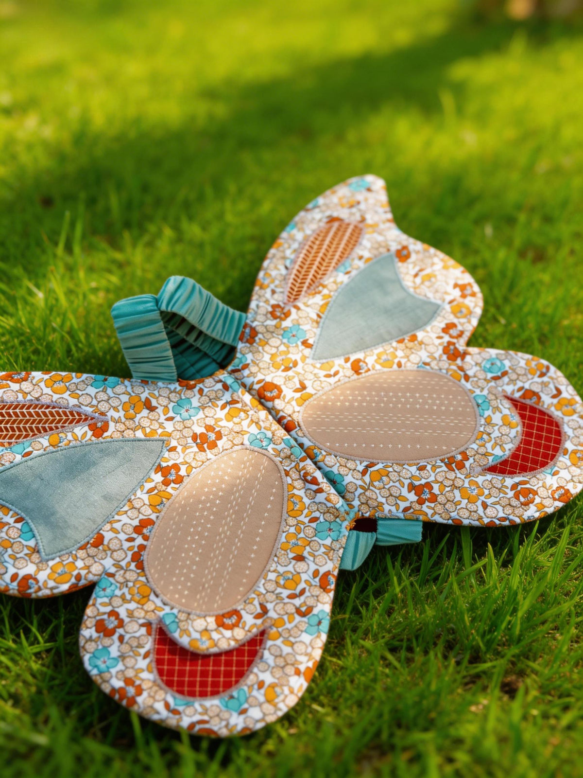 🔥Last Day 49% OFF - 🦋 Handcrafted Quilted Butterfly Fairy Wings for Kids✨