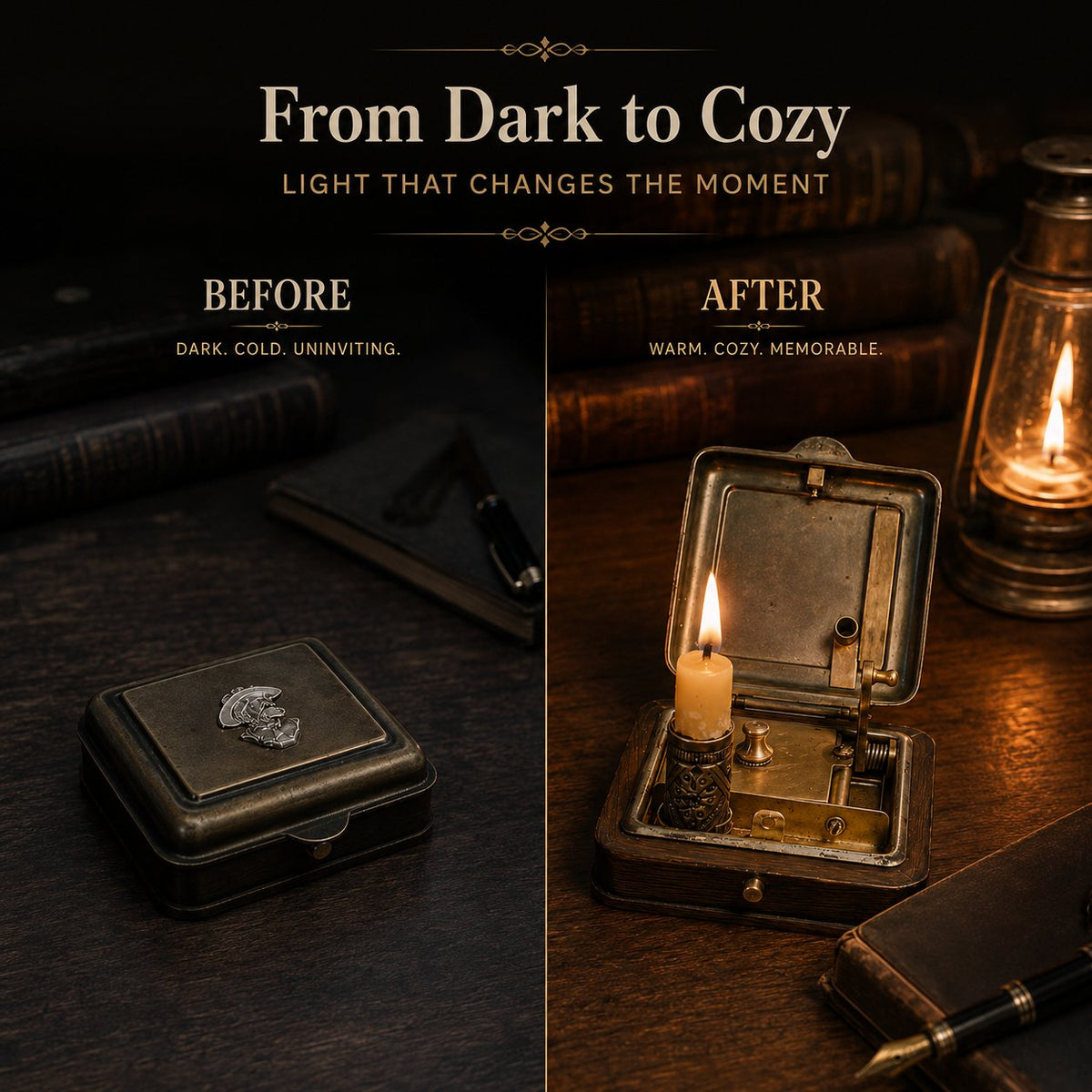 🔥LAST DAY 50% OFF - ✨19th Pocket Candle Box