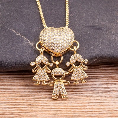 💖Love and my kids - Mother's Love Necklace🎁