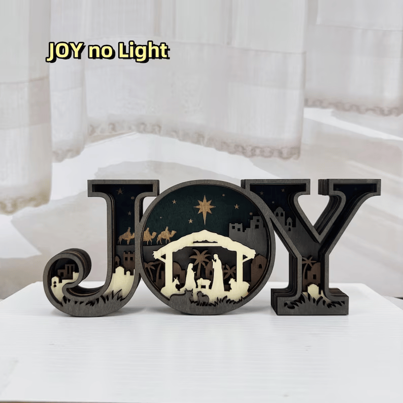🔥Easter Pre-Sale 50% OFF✝️Nativity Scene Wooden Ornaments