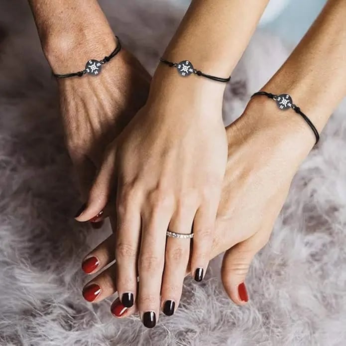 🎓2026 Graduation Gifts: Compass Bracelet Set – The Adventure Begins🧭