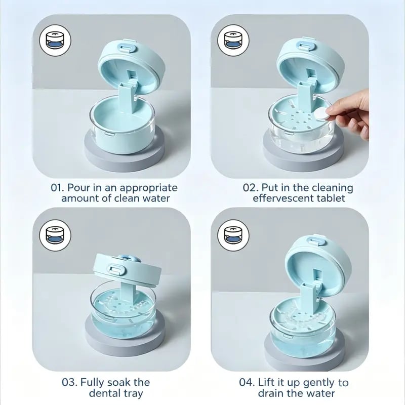 Retainer Cleaner Case Box