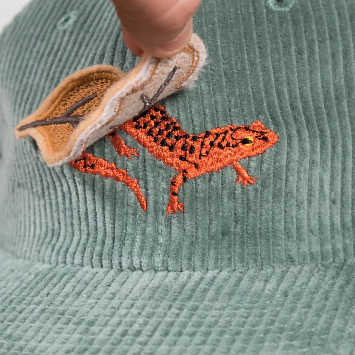 🔥Last Day 50% OFF🦎Peekaboo Salamander Corduroy Cap