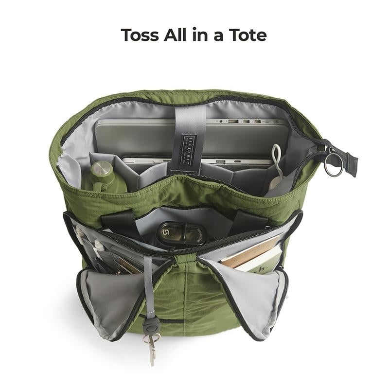 🔥2026 NEW ARRIVAL🔥 Ultra-Light Convertible Tote Backpack, Laptop Compartment, 40oz Cup Holder & Hidden Straps