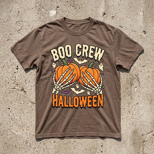 Boo Crew Halloween XR0907004CL Unisex T-shirt