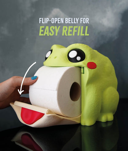 🔥Last Day 49% OFF - 🐸 Frog Toilet Paper Dispenser