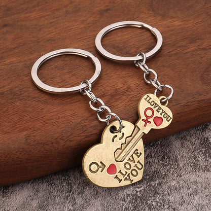 ❤️‍🔥LAST DAY 💕 I Love You Couples Keychains for Him and Her