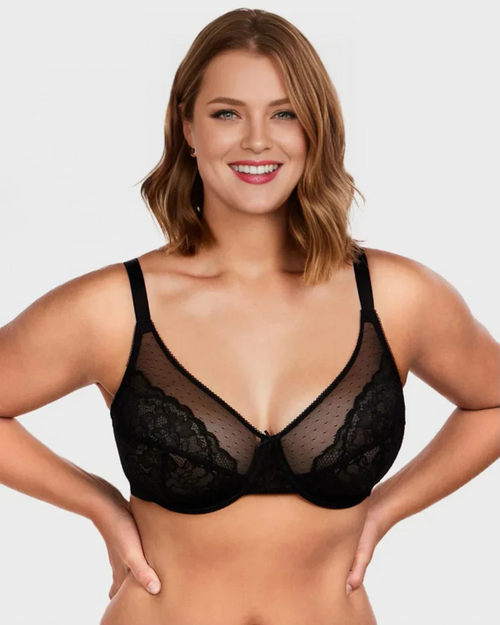 Full Coverage Lace Minimizer Bra