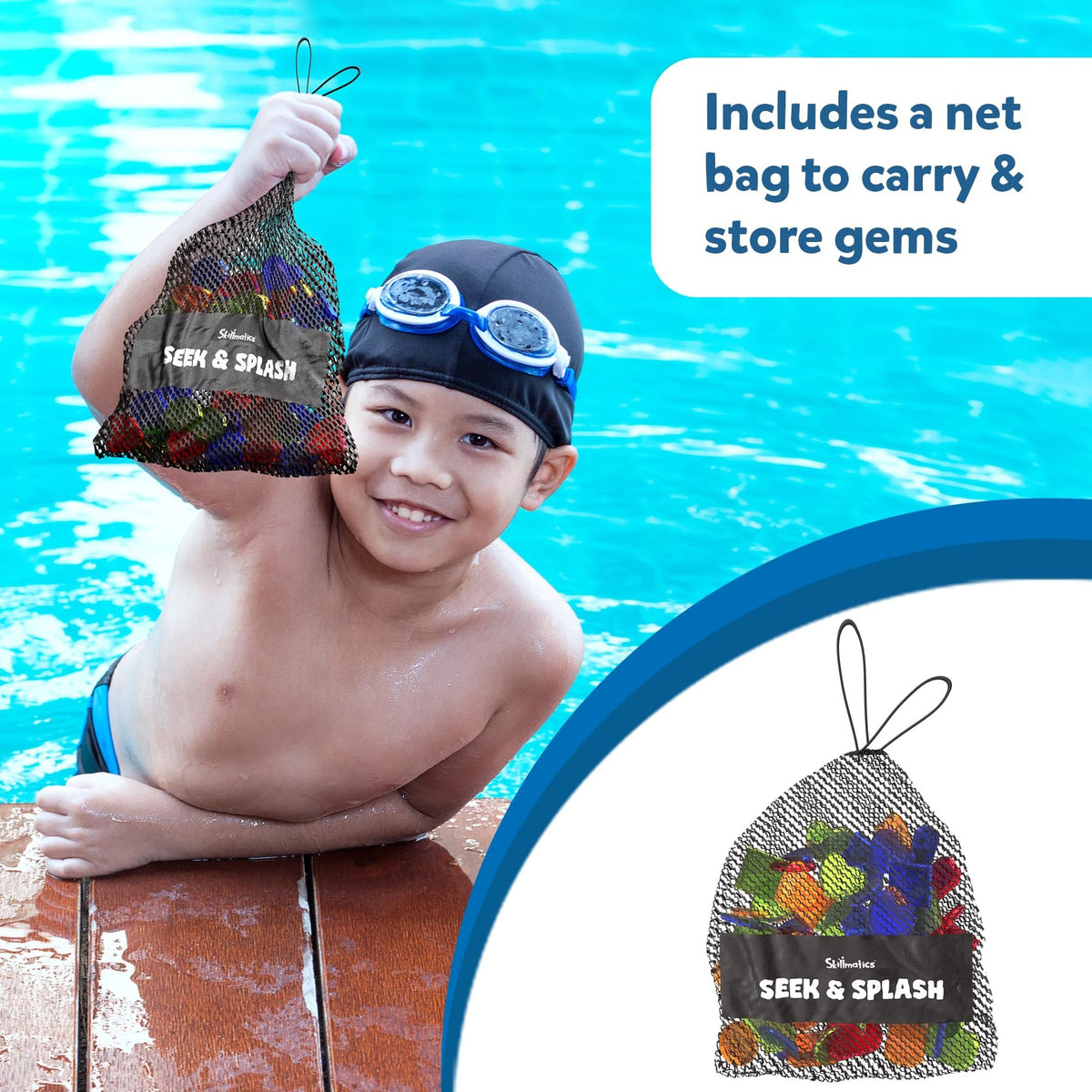 🔥Last Day 49% OFF - 🏊‍♂️Pool Toys - Seek & Splash, Search & Find Water Game