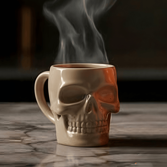 🔥Last 4 hours Sale: Save 49%-Skull-Shaped Coffee Mug