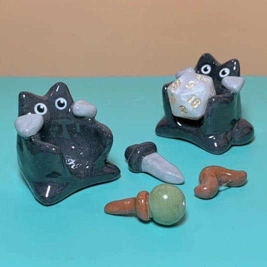 🔥Last Day 49% OFF - 🎨⚔️D&D Companion Cat D20 Holder