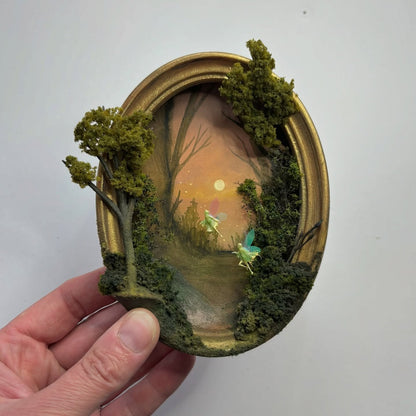 🔥LAST DAY 49% OFF - 👽🛸 Handmade UFO Diorama Art Sculpture