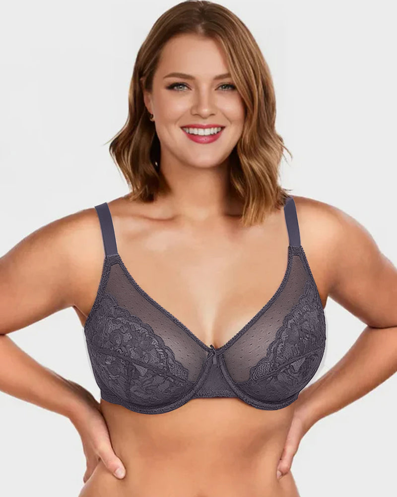 Full Coverage Lace Minimizer Bra