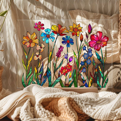 🌷🌼2024 NEW - 🌻🌺Painted Colorful Flower Pattern Decor