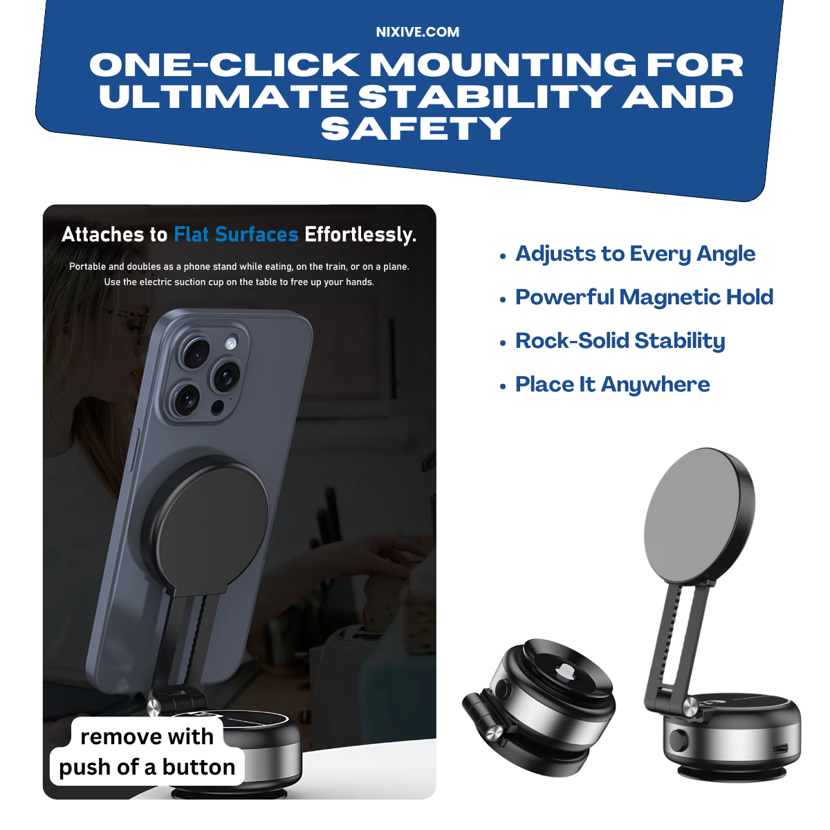 360° Magnetic Phone Holder