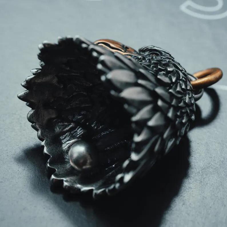 🦅Handcrafted HD Eagle Bell -Eagle Bronze Motorcycle Bell🏍️