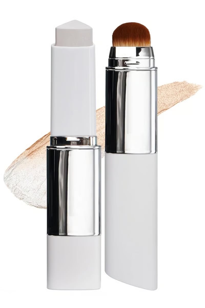Cream Stick V White Korean Color-Changing Foundation Stick with Volufiline