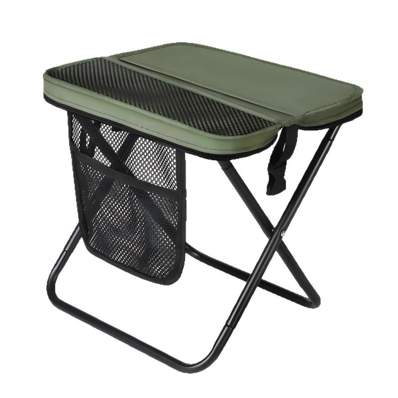 Outdoor Foldable Stool Backpack Portable Camping Chair Bag Crossbody Design